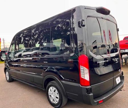 Agate Black Metallic 2023 Ford Transit-350 XLT