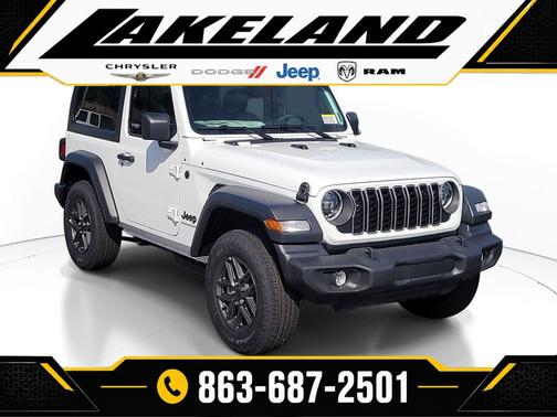 Bright White Clearcoat 2026 Jeep Wrangler Sport S