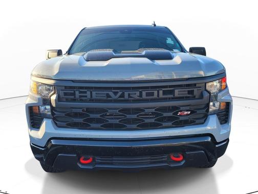 Slate Gray Metallic 2025 Chevrolet Silverado 1500 Custom Trail Boss