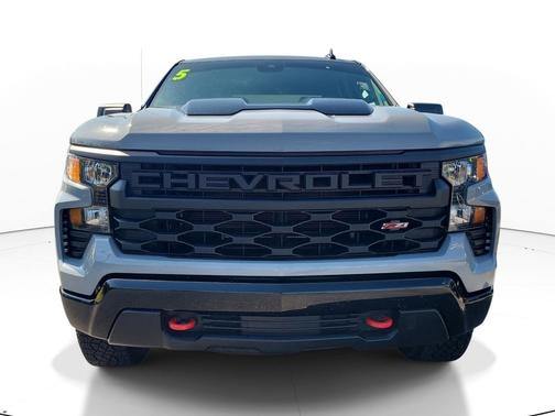 Slate Gray Metallic 2025 Chevrolet Silverado 1500 Custom Trail Boss