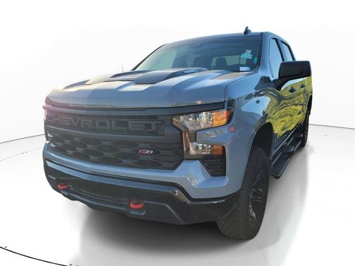 Slate Gray Metallic 2025 Chevrolet Silverado 1500 Custom Trail Boss