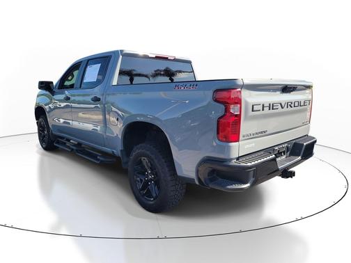 Slate Gray Metallic 2025 Chevrolet Silverado 1500 Custom Trail Boss