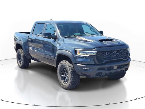 Forged Blue Metallic 2026 RAM 1500 RHO Crew Cab 4x4 5'7' Box