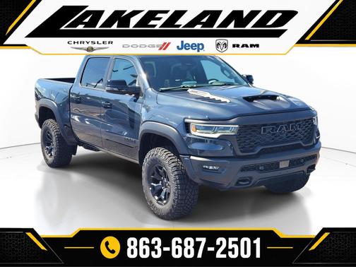 Forged Blue Metallic 2026 RAM 1500 RHO Crew Cab 4x4 5'7' Box