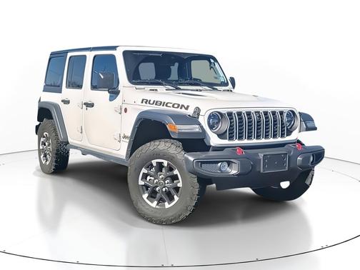 Bright White Clearcoat 2024 Jeep Wrangler Rubicon