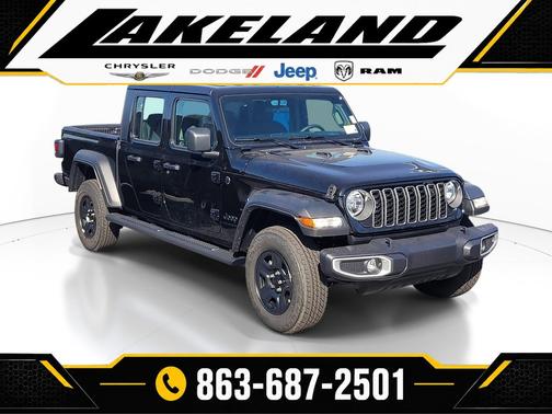 Black Clearcoat 2026 Jeep Gladiator Sport