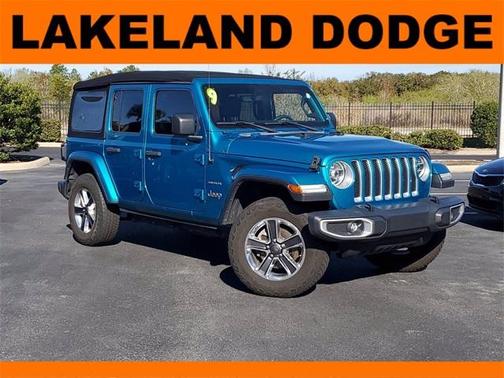 Used 19 Jeep Wrangler Unlimited For Sale In Lakeland Fl Cars Com