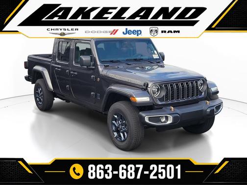 Granite Crystal Metallic Clearcoat 2026 Jeep Gladiator 85th Anniversary Edition 4x4