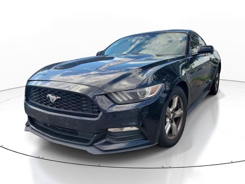 Shadow Black 2017 Ford Mustang V6