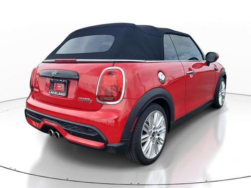 Chili Red 2022 MINI Convertible Cooper S