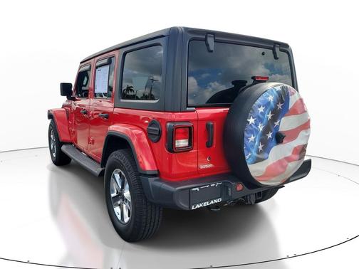 Firecracker Red Clearcoat 2019 Jeep Wrangler Unlimited Sahara