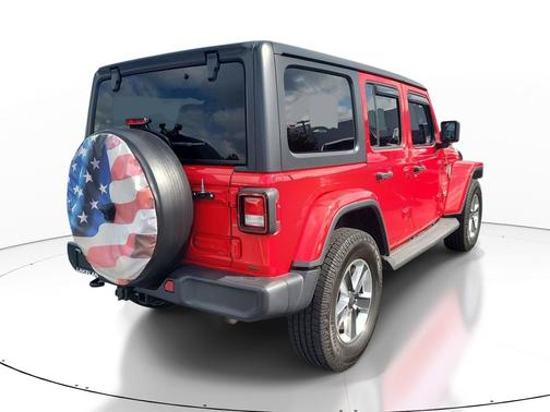 Firecracker Red Clearcoat 2019 Jeep Wrangler Unlimited Sahara