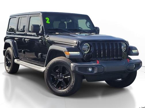 Black Clearcoat 2020 Jeep Wrangler Unlimited Sahara