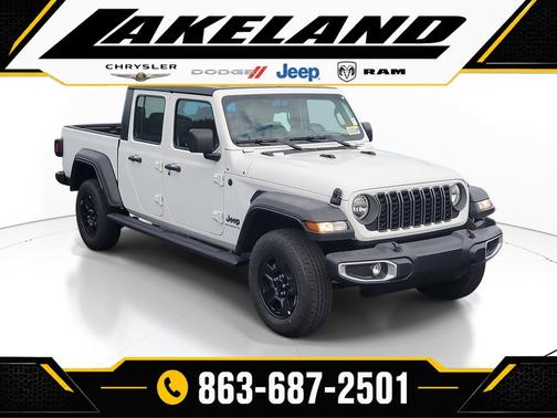 Bright White Clearcoat 2026 Jeep Gladiator Sport