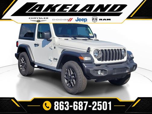 Bright White Clearcoat 2026 Jeep Wrangler Sport S