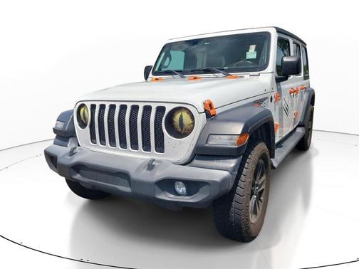 Bright White Clearcoat 2022 Jeep Wrangler Unlimited Sport Altitude