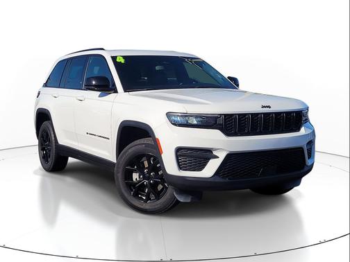 Bright White Clearcoat 2024 Jeep Grand Cherokee Altitude