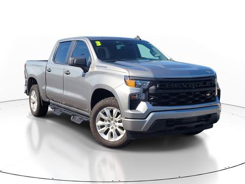 Sterling Gray Metallic 2023 Chevrolet Silverado 1500 Custom
