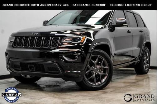 2021 Jeep Grand Cherokee 80th Anniversary 4X4