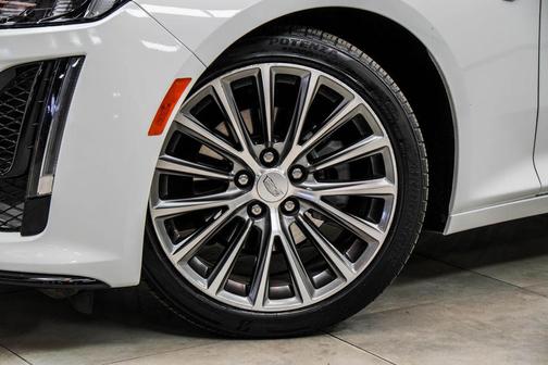 Summit White 2023 Cadillac CT5 Luxury