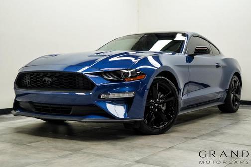 Atlas Blue Metallic 2022 Ford Mustang EcoBoost Premium