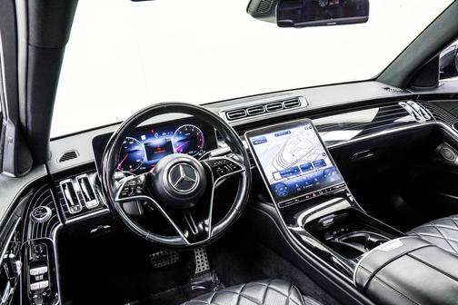 Black 2021 Mercedes-Benz S-Class S 580 4MATIC