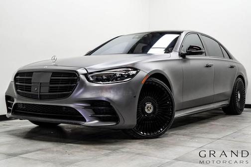 Black 2021 Mercedes-Benz S-Class 4MATIC