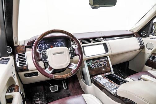 Black 2017 Land Rover Range Rover 5.0L Supercharged SV Autobiography