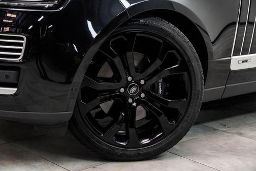 Black 2017 Land Rover Range Rover 5.0L Supercharged SV Autobiography