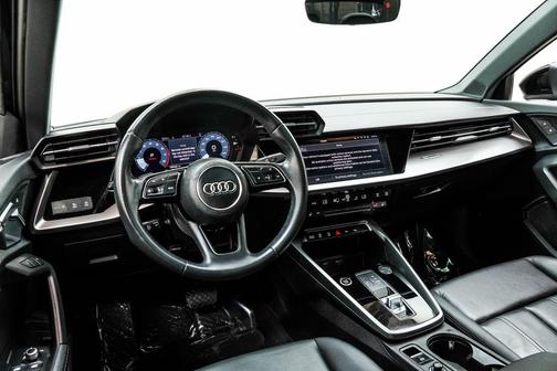 Mythos Black Metallic 2023 Audi A3 Premium