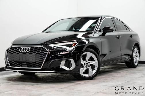 Mythos Black Metallic 2023 Audi A3 Premium