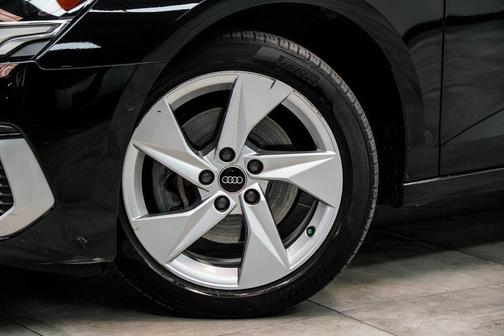 Mythos Black Metallic 2023 Audi A3 Premium