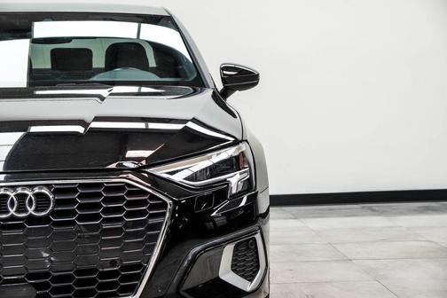Mythos Black Metallic 2023 Audi A3 Premium