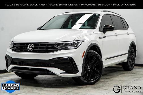 2022 Volkswagen Tiguan 2.0T SE R-Line Black 4MOTION