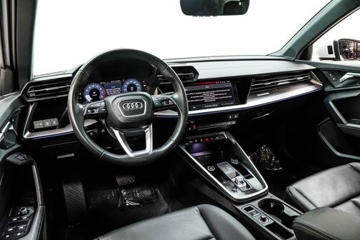 Glacier White Metallic 2024 Audi A3 Premium