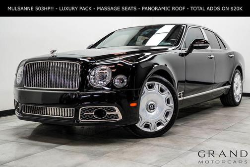 Black 2018 Bentley Mulsanne Base