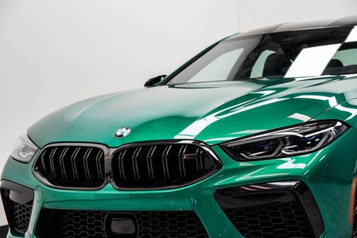 Isle of Man Green Metallic 2024 BMW M8 Gran Coupe Competition
