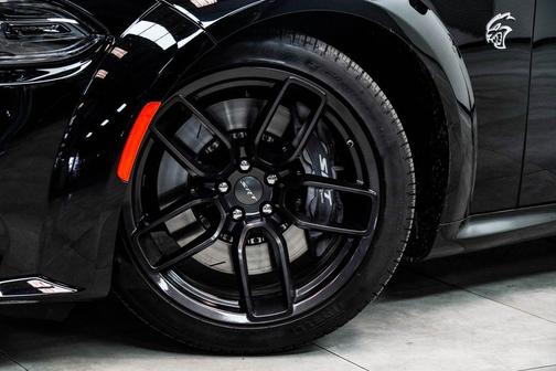 Pitch Black Clearcoat 2023 Dodge Charger SRT Hellcat Widebody Jailbreak