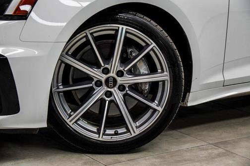 White 2025 Audi A5 Sportback 45 S Line Premium