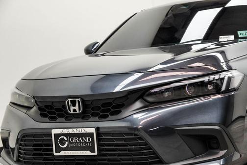 Gray 2022 Honda Civic EX-L