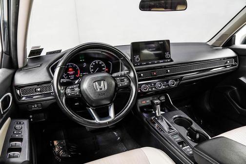 Gray 2022 Honda Civic EX-L