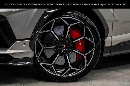 Gray 2024 Lamborghini Urus Performante
