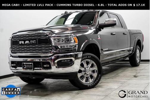 2022 RAM 3500 Limited Mega Cab 4x4 6'4' Box