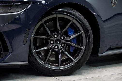 Blue 2025 Ford Mustang Dark Horse Fastback