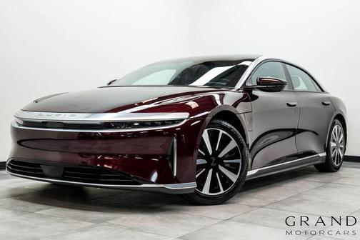 Zenith Red Metallic 2024 Lucid Air Touring