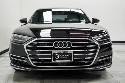 Black Metallic 2019 Audi A8 55
