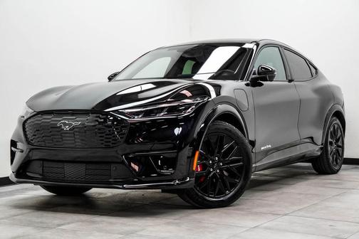 Shadow Black 2025 Ford Mustang Mach-E Premium