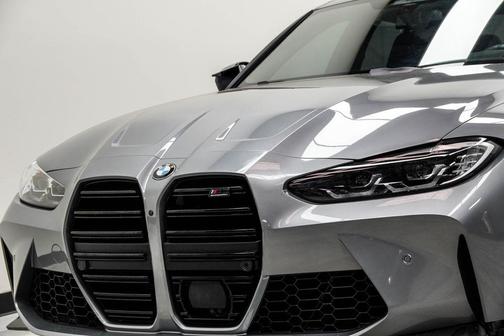 Skyscraper Gray Metallic 2022 BMW M3 Competition xDrive