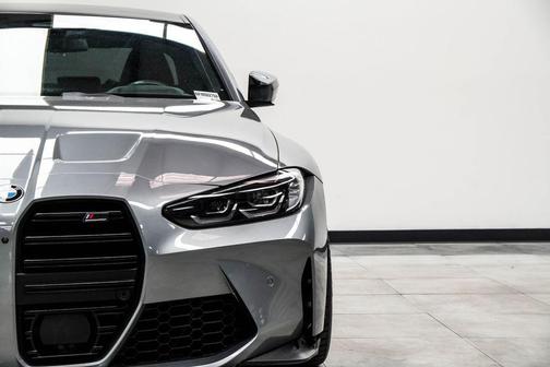 Skyscraper Gray Metallic 2022 BMW M3 Competition xDrive
