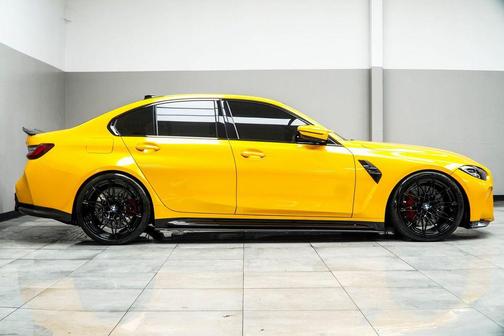 Skyscraper Gray Metallic 2022 BMW M3 Competition xDrive